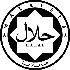 Halal — certified by JAKIM Malaysia